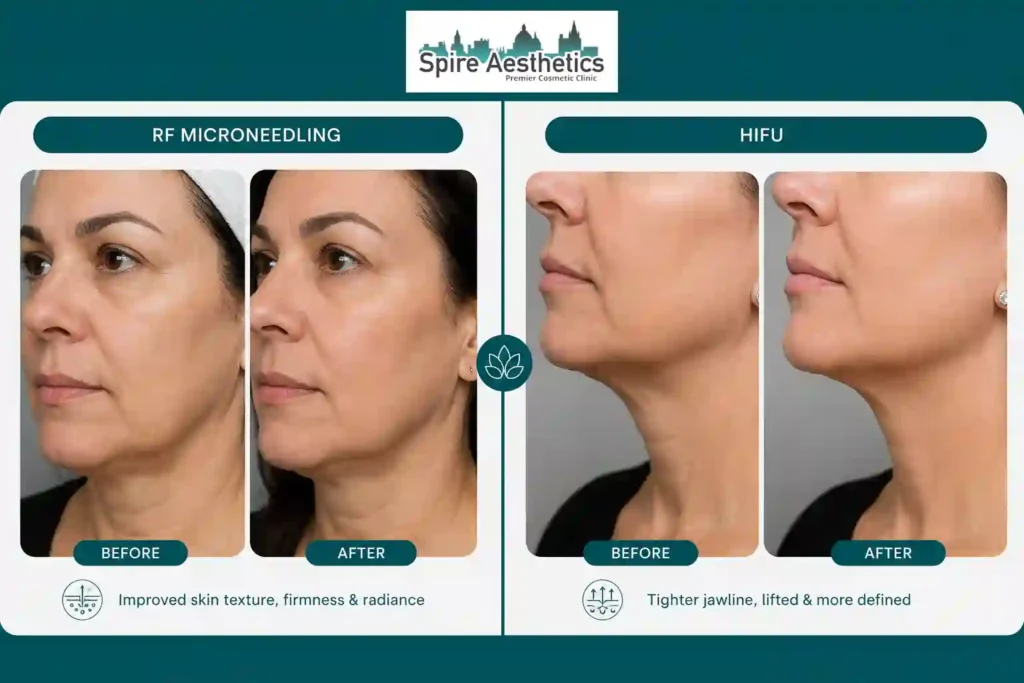 Can RF Microneedling and HIFU Be Combined Soho?